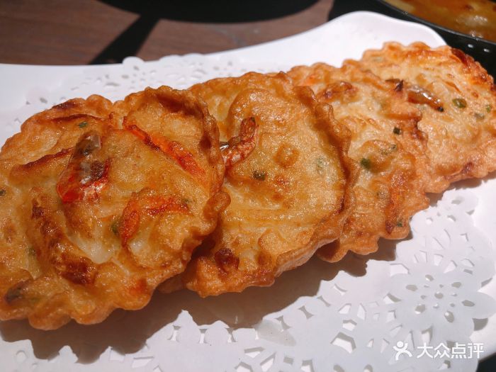 塘桥老哥小辰光-铜鼓虾饼图片-常州美食-大众点评网