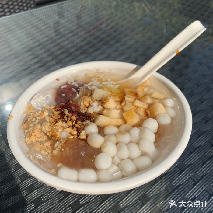 蓉李记成都名小吃(人和协信店)玫瑰汤圆冰粉图片