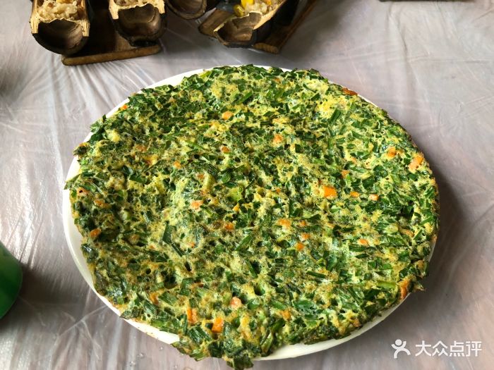 野菜煎蛋饼