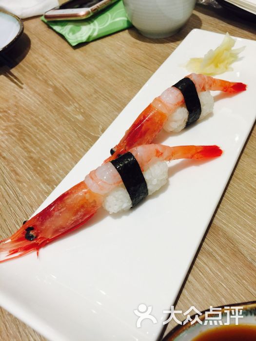 甜虾寿司