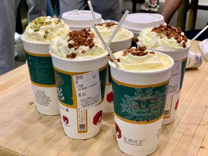 茶颜悦色(运达汇四楼店)-"筝筝纸鸢一杯奶茶的快乐!悠闲的下午茶[呲.
