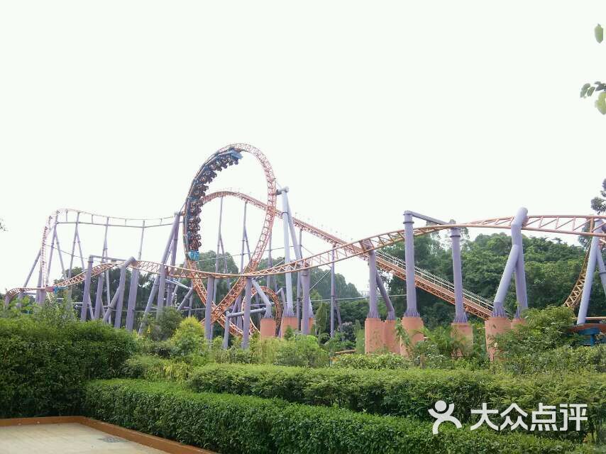 广州长隆欢乐世界-十环过山车图片-广州周边游