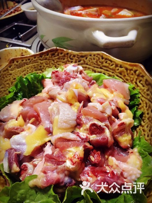 贵州苗乡侗寨酸汤火锅(官南店)三黄鸡图片 第2张
