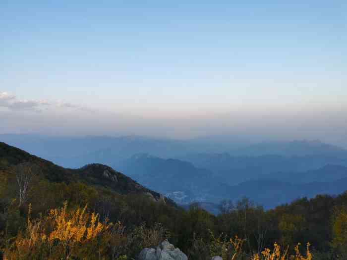 百花山自然保护区-"慕名而去,但是有点失望.首先是场.