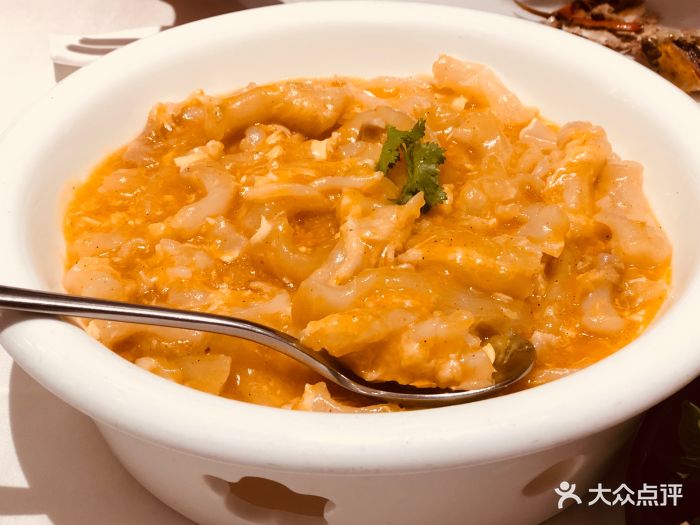 手拆蟹粉鲜蹄筋