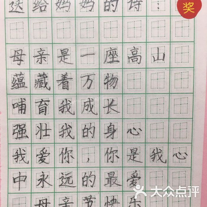 赵汝飞练字硬笔书法