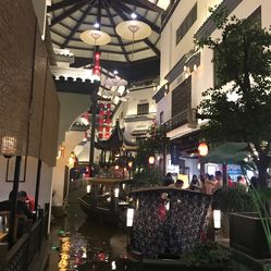 苏州江南大院人均消费_苏州码头烟雨江南图片