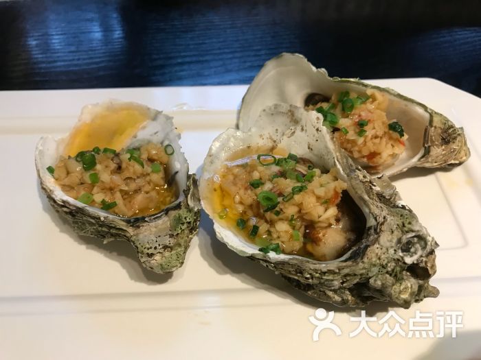 铁板烤生蚝