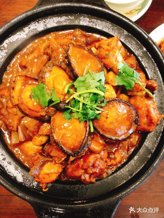 王壹堂私房菜(斗富一桥店)鲍鱼焖鸡图片 - 第5张