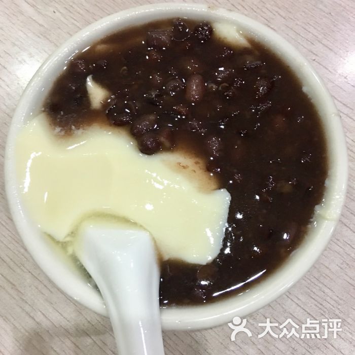 红豆豆腐花