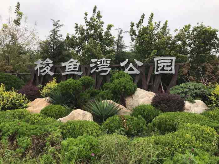 梭鱼湾公园-"遛娃的好去处,花都开了,天也暖和了,大部.