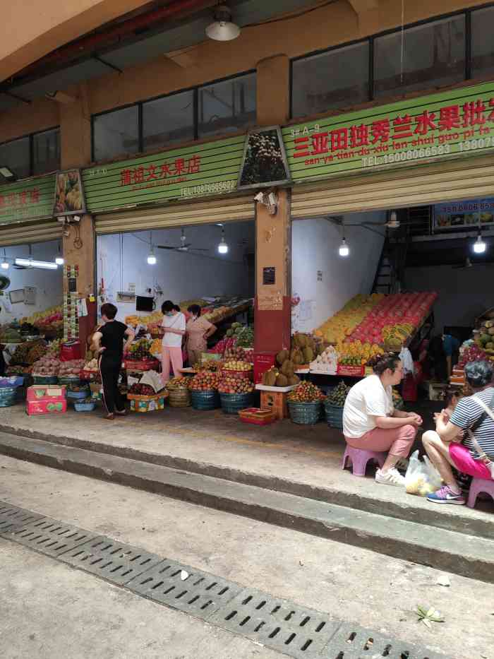 吉阳区农贸批发中心-"三亚城内有多家市场,这个市场也是购买农副.