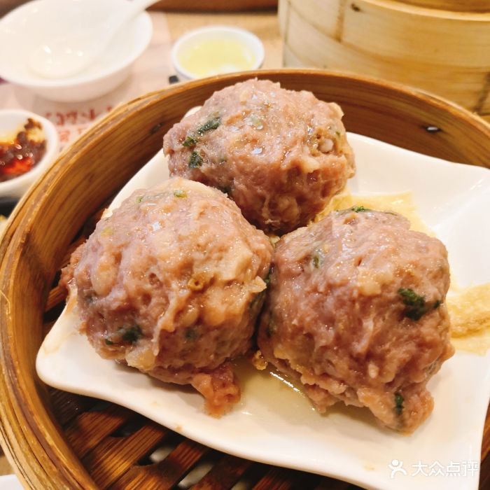 陈皮蒸牛肉球