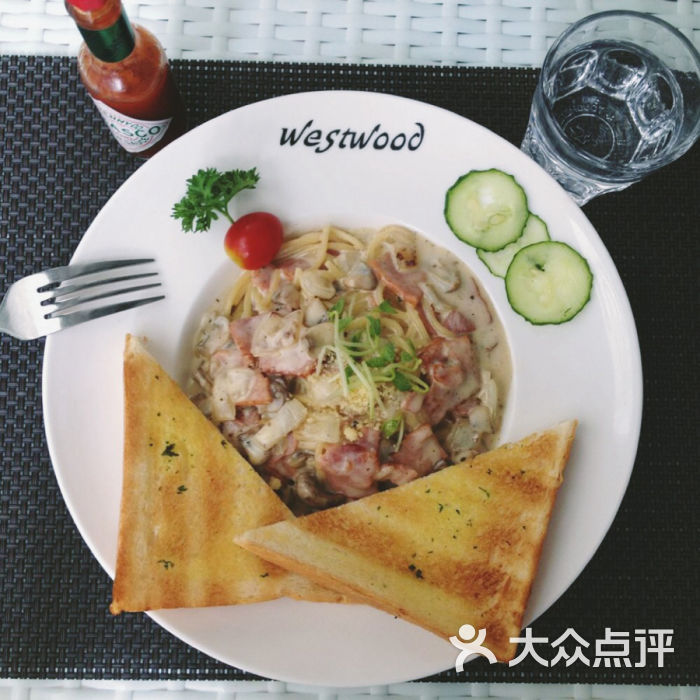 西木美式餐厅-奶油蘑菇培根意面图片-厦门美食