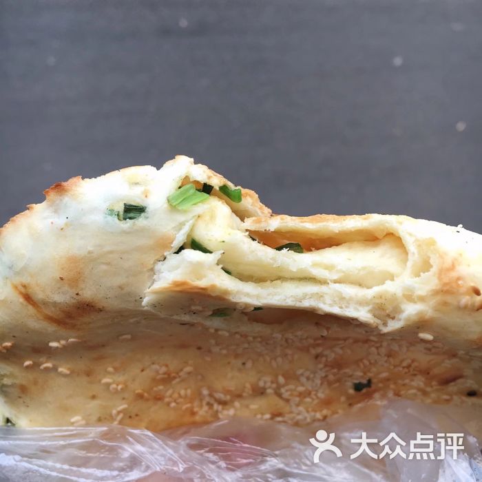 盐咸葱花烧饼