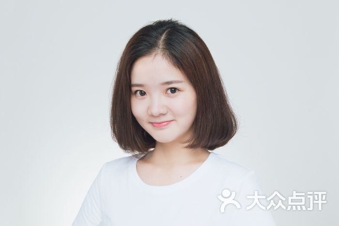 天真蓝证件照图片