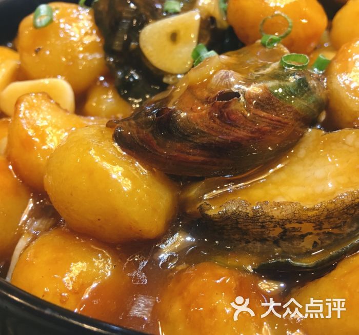 小土豆烧小鲍鱼