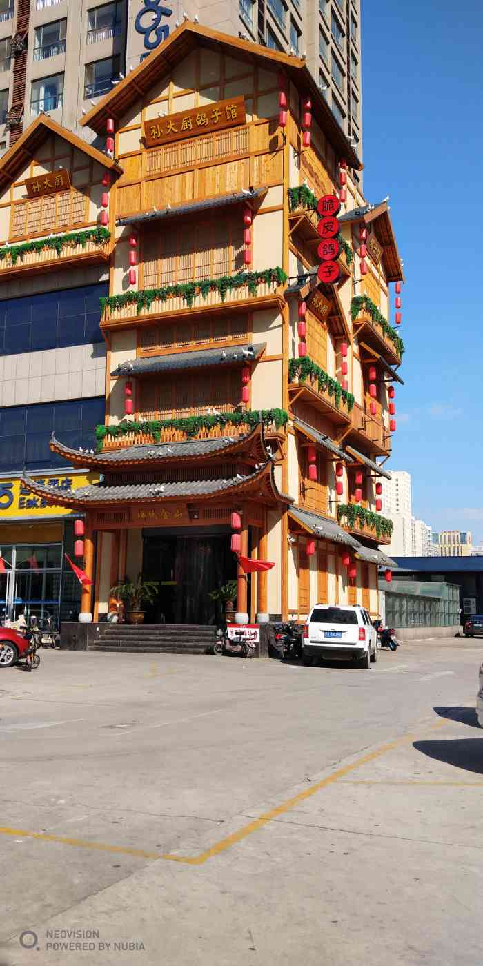 孙大厨鸽子馆(维明店"维明大街南头快到南二环的锦绣江山也改成了.
