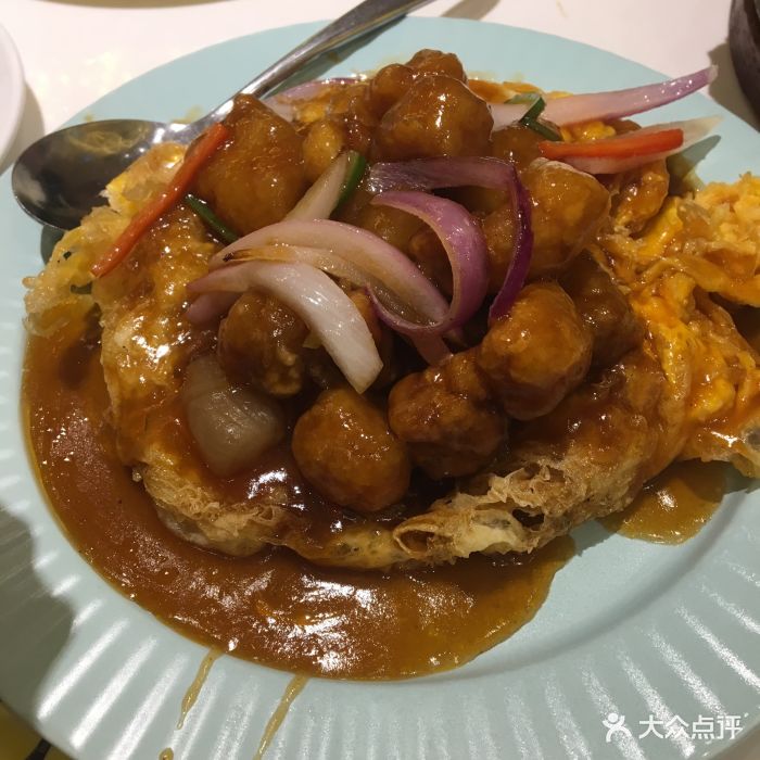 开饭餐厅(南丰汇店-五柳炸蛋咕噜肉-菜-五柳炸蛋咕噜肉图片-广州美食