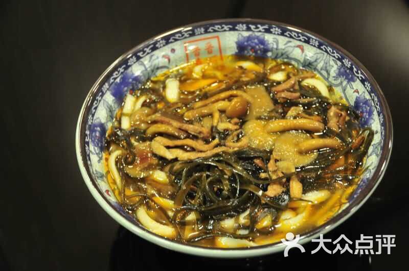 海带肉丝面