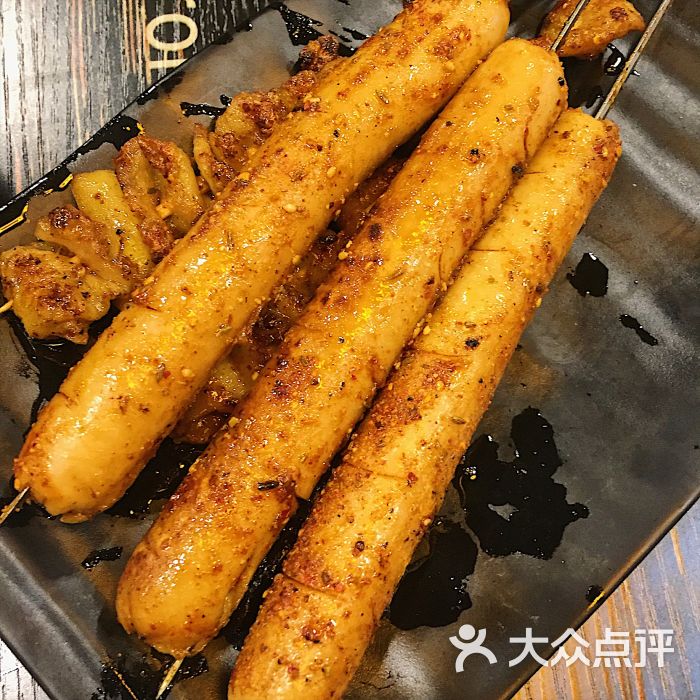 烤鸡肉肠