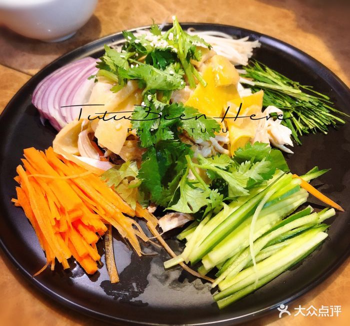 葱油捞鸡