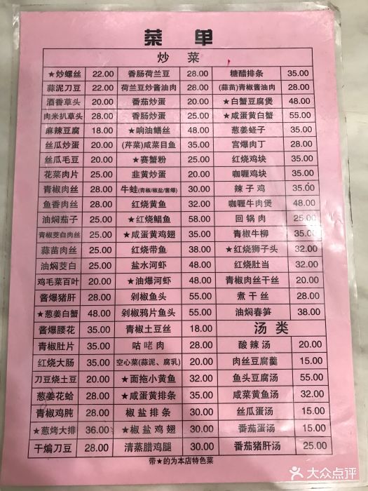 扬州小吃(西藏南路店)菜单图片 第707张