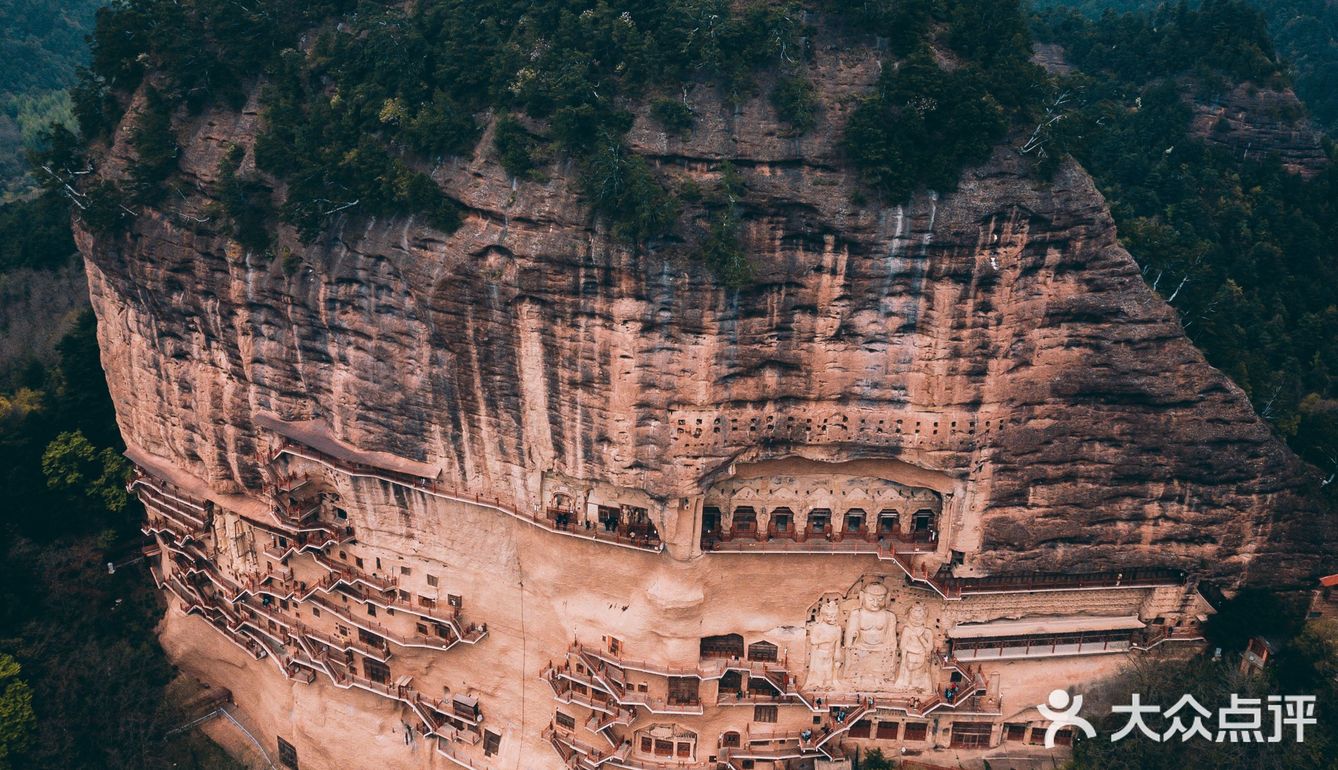 甘肃旅行 探秘四大名窟之麦积山石窟