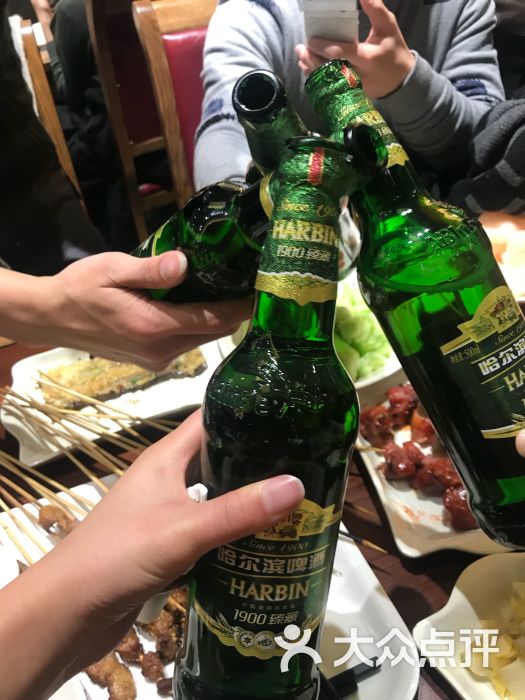 金刚山烧烤(中山路店)哈尔滨啤酒图片 - 第7张