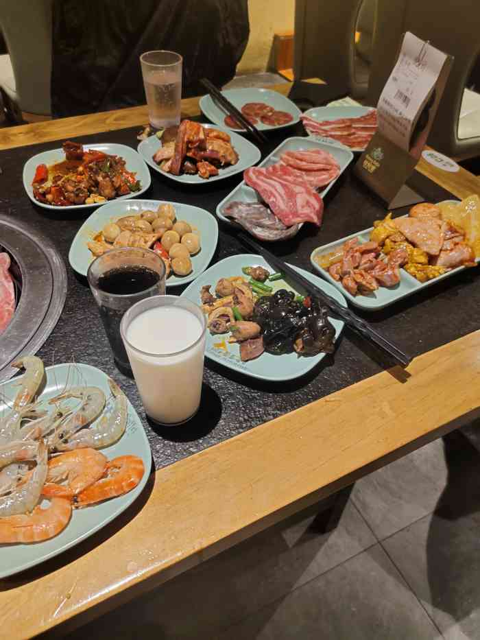 比特堡啤酒烤肉自助料理(美乐城店)-"每次过来都说要排队一小时,生日