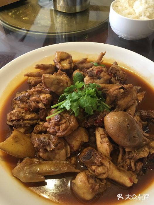 河塘庄园-红烧土鸡图片-修武县美食-大众点评网