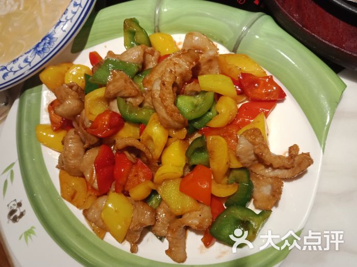 百年恒益烧腊海鲜酒家(黄埔大沙地店)双椒爆猪颈肉图片 第5张