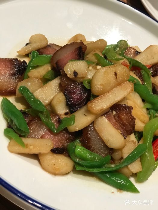 马蹄炒腊肉