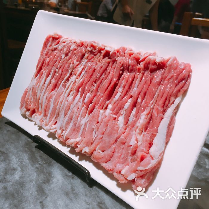 现切鲜羊肉