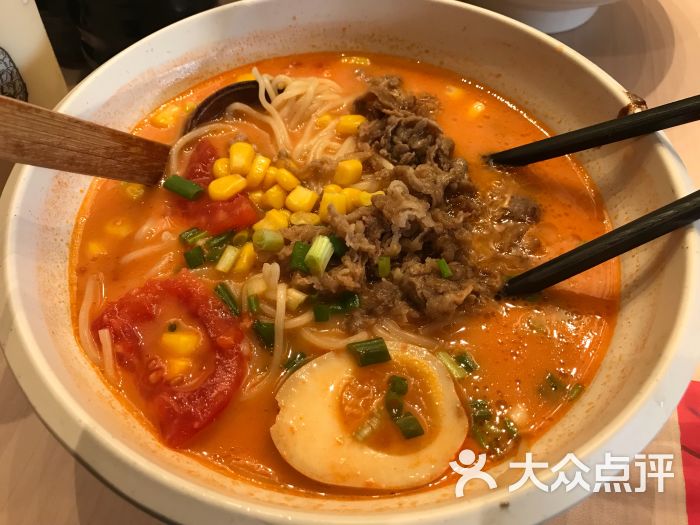 味千拉面(上海环龙店)番茄肥牛拉面图片 - 第2张