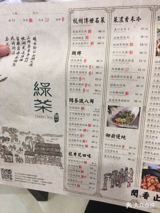 绿茶餐厅(in77店)菜单图片 - 第2794张