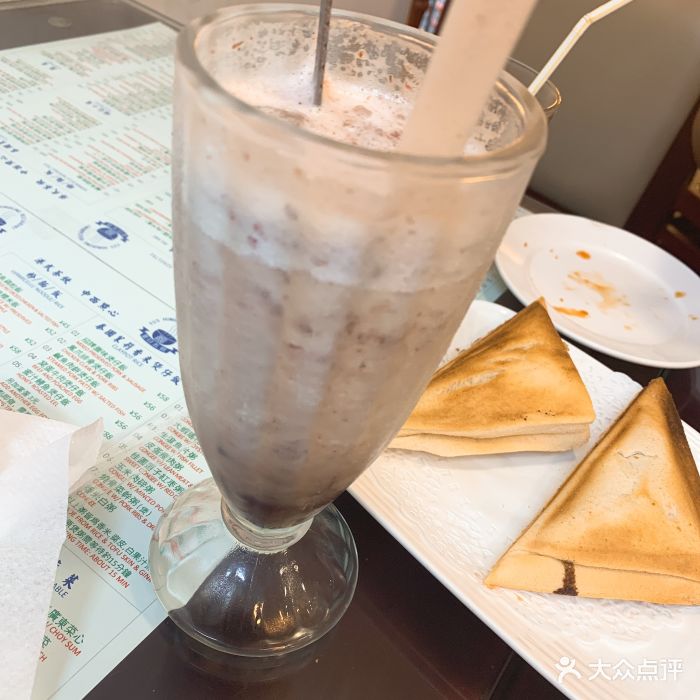 朱姐福记港式茶粥面(陕西南路店)红豆牛奶冰图片 - 第1295张