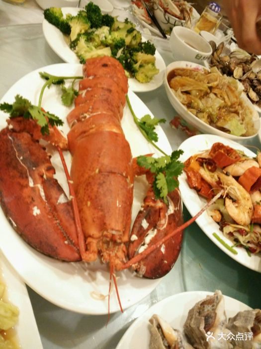 来之顺活海鲜菜馆超级大龙虾图片 第1062张
