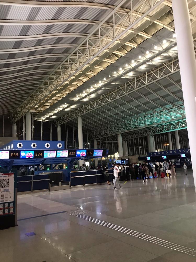 杭州萧山国际机场-t1航站楼-"没有想到杭州萧山机场大
