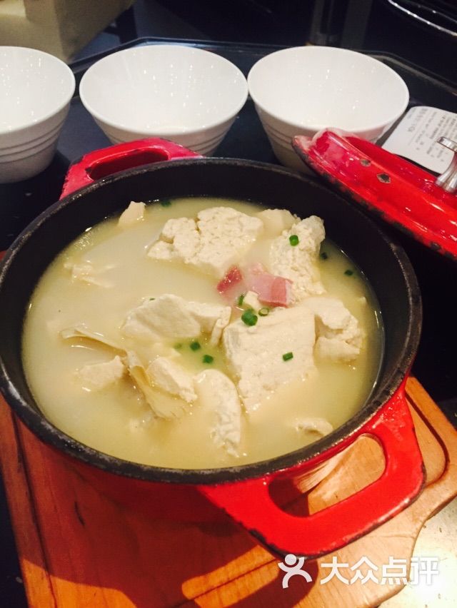 大董(北京团结湖店)咸肉炖卤水老豆腐图片 - 第2张