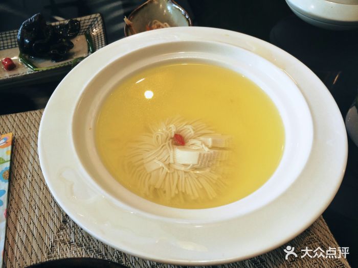 菊花豆腐汤