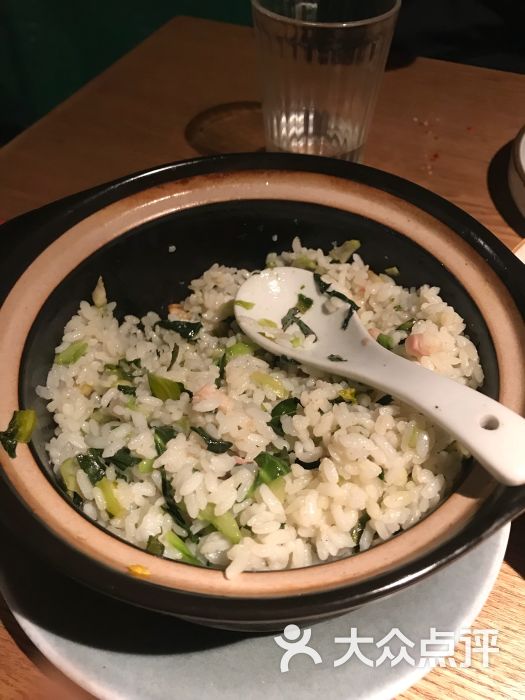 砂锅咸肉菜饭