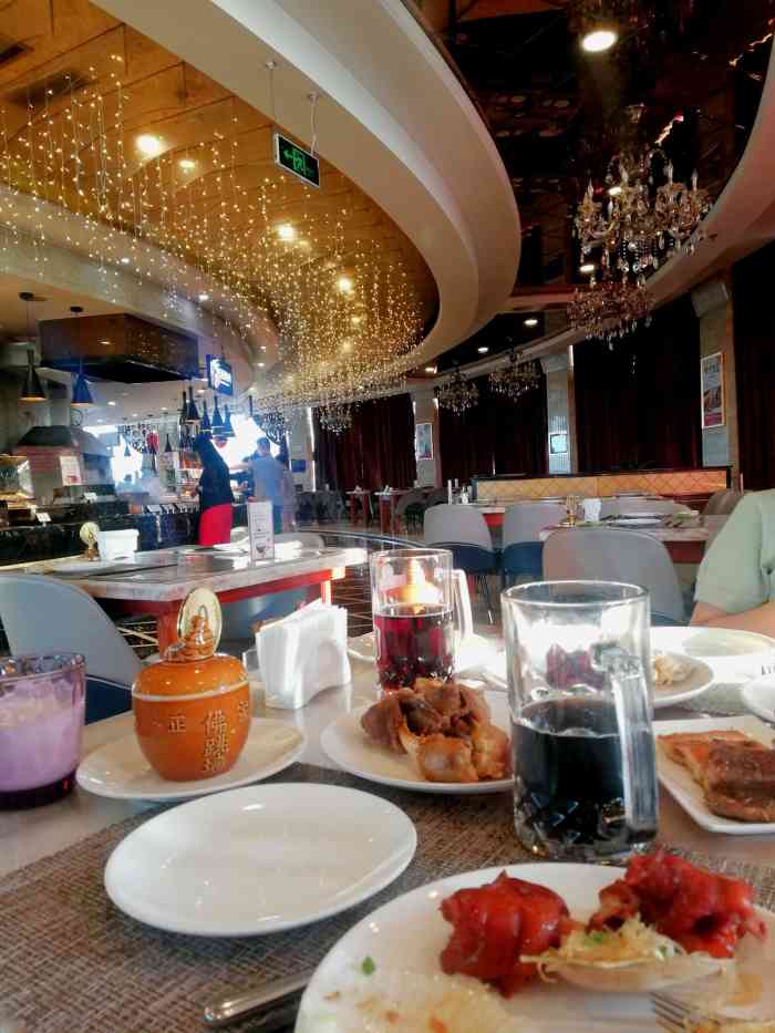 金圆大厦旋转餐厅(中华北大街店)-"性价比很高的自助