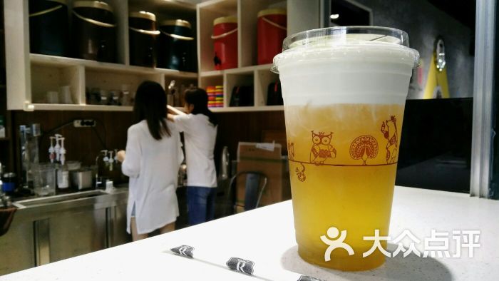 芝士极品白桃乌龙