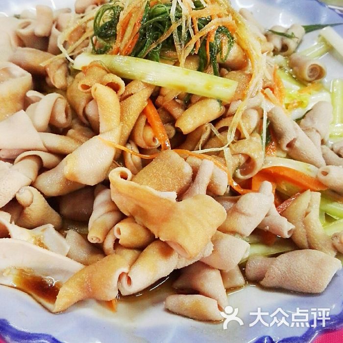 松皮棚饭店白灼鹅肠图片-北京粤菜-大众点评网