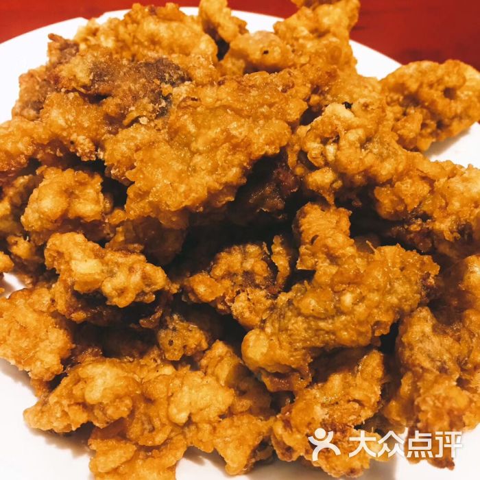 现炸牛酥肉