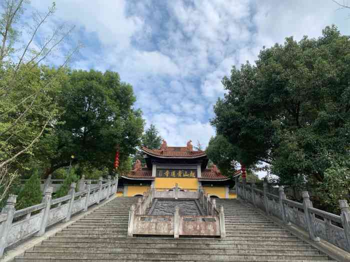 超山青莲寺-"青莲寺为浙江省超山风景名胜区景点之一,距.