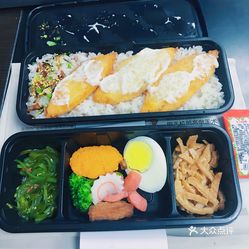 香酥鳕鱼排便当