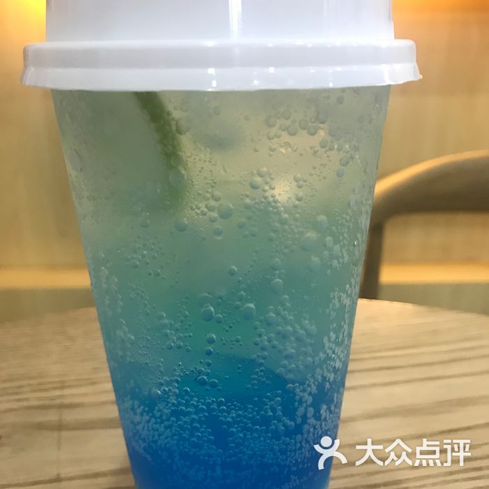 一杯可以占卜的茶海洋之心图片-北京甜品饮品-大众点评网