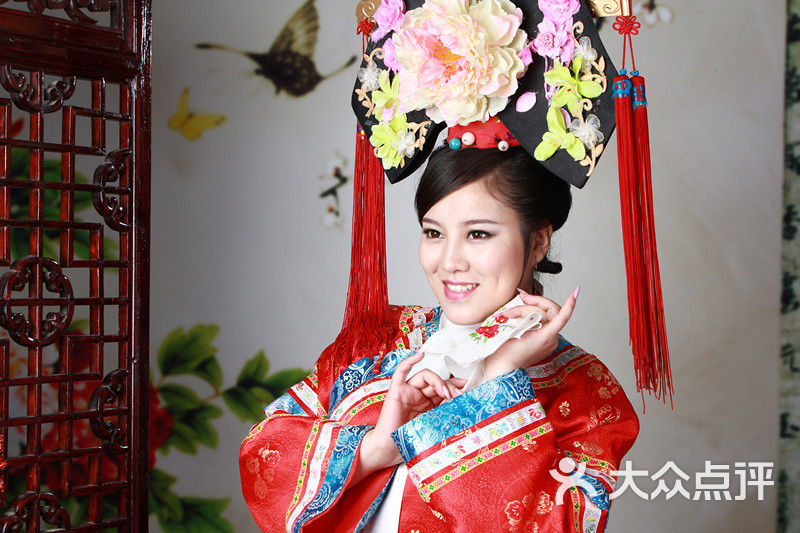 北京古韵摄影红格格图片-北京个性写真-大众点评网